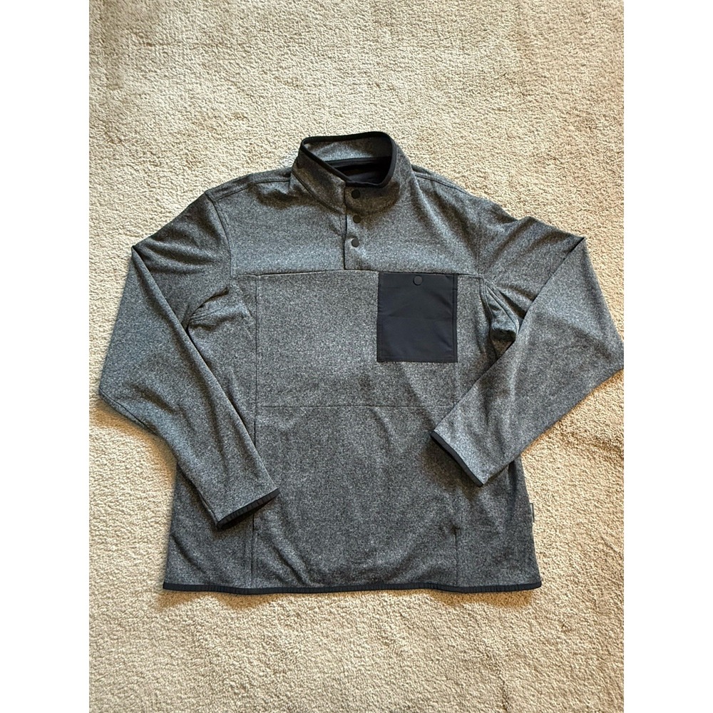 Duluth Trading Company Mens‎ Size Large Gray Pullover Sweatshirt Casual Mens